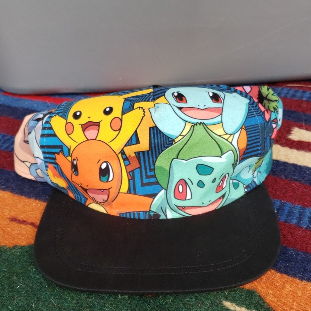 pokemon snapback hat 2016